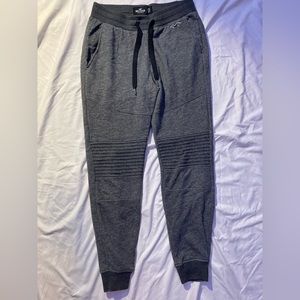grey hollister joggers